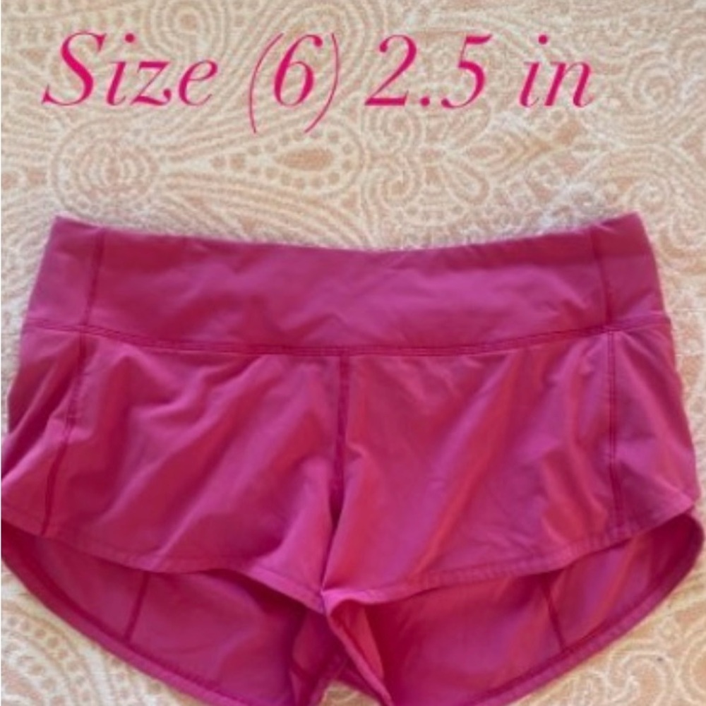 Lululemon Speed up shorts